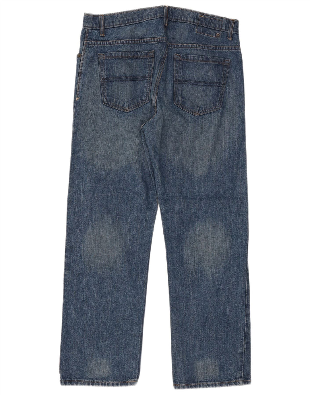 Мужские прямые джинсы Marks & Spencer W34 L29 синие, хлопок