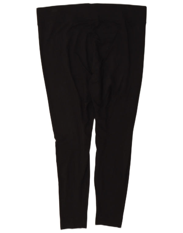 Женские леггинсы Marks & Spencer UK 18 XL, черные, вискоза