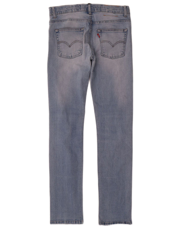 Джинсы скинни Levi's 510 для мальчиков 13–14 лет W28 L30, синий хлопок
