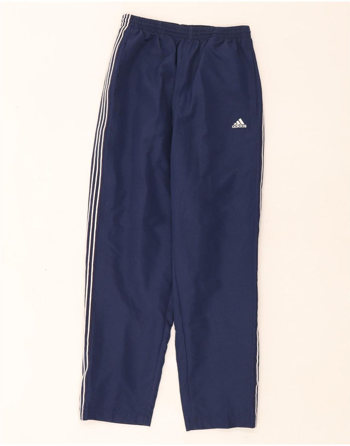 Спортивные брюки Adidas для мальчиков 11-12 лет, темно-синий, полиэстер