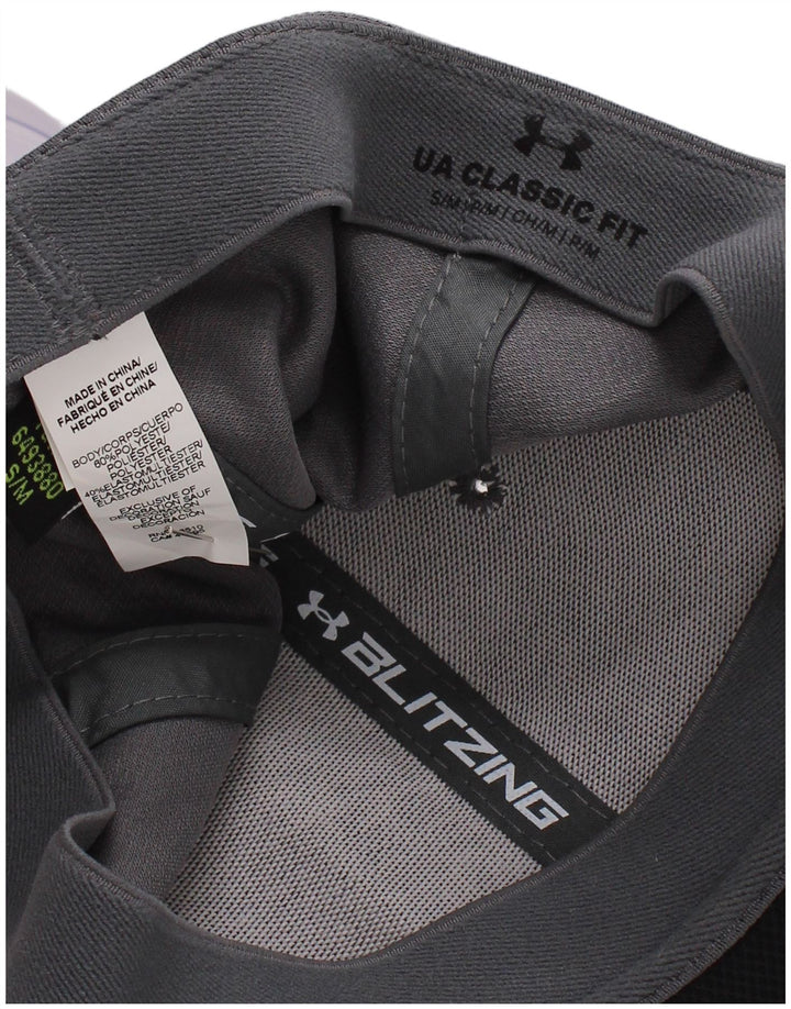 Мужская бейсболка Under Armour, маленький/средний серый полиэстер