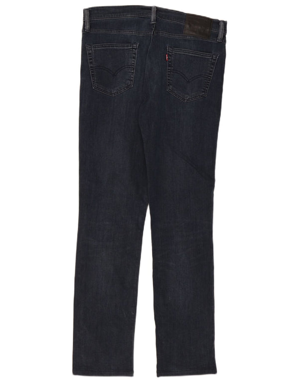 Мужские джинсы Levi's 511 Slim W33 L34 Темно-синие, хлопок