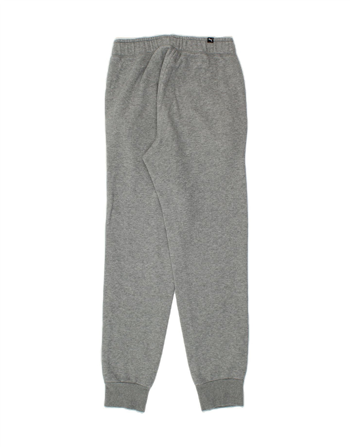 PUMA Mens Graphic Tracksuit Trousers Joggers Small  Grey Cotton Vintage Puma and Second-Hand Puma from Messina Hembry 