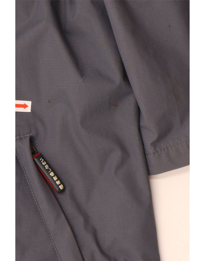 SUPERDRY Мужская ветровка с капюшоном Windhiker UK 38 Средний Серый