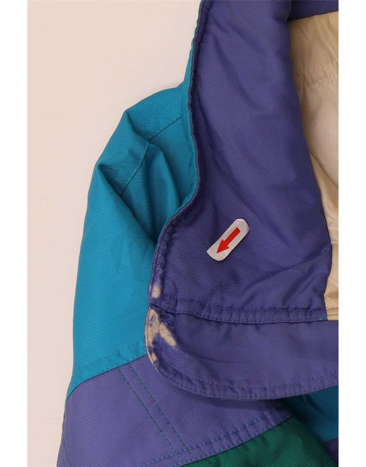 Мужская лыжная куртка Sergio Tacchini UK 42 XL синяя с цветными блоками