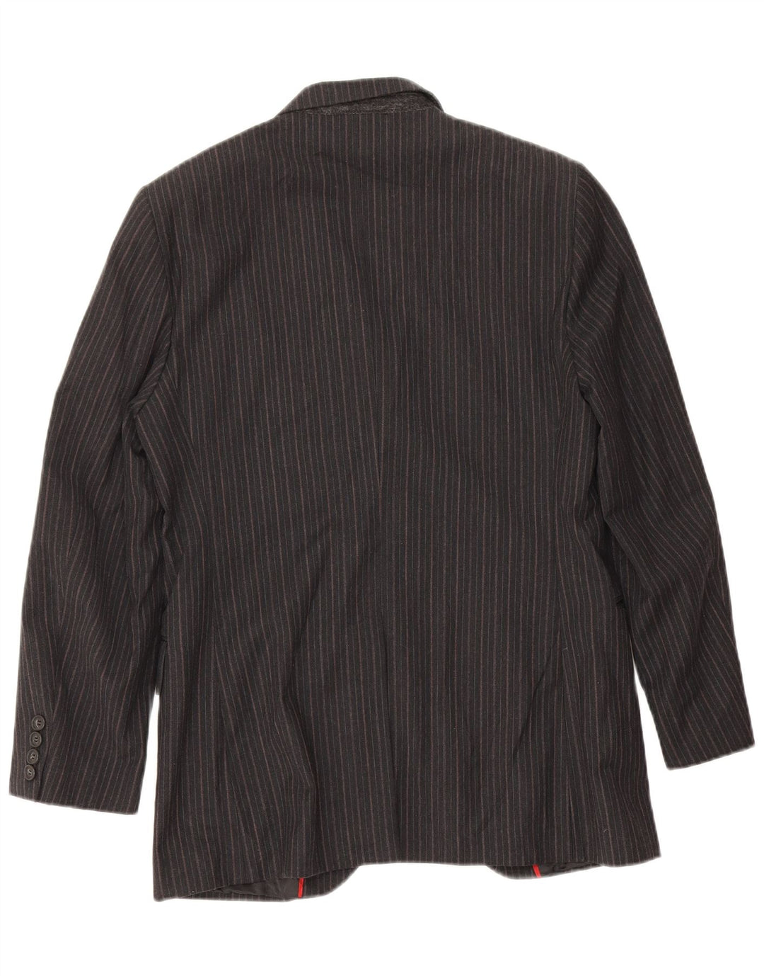 Мужской пиджак с 3 пуговицами Sisley IT 46, маленький серый хлопок в тонкую полоску