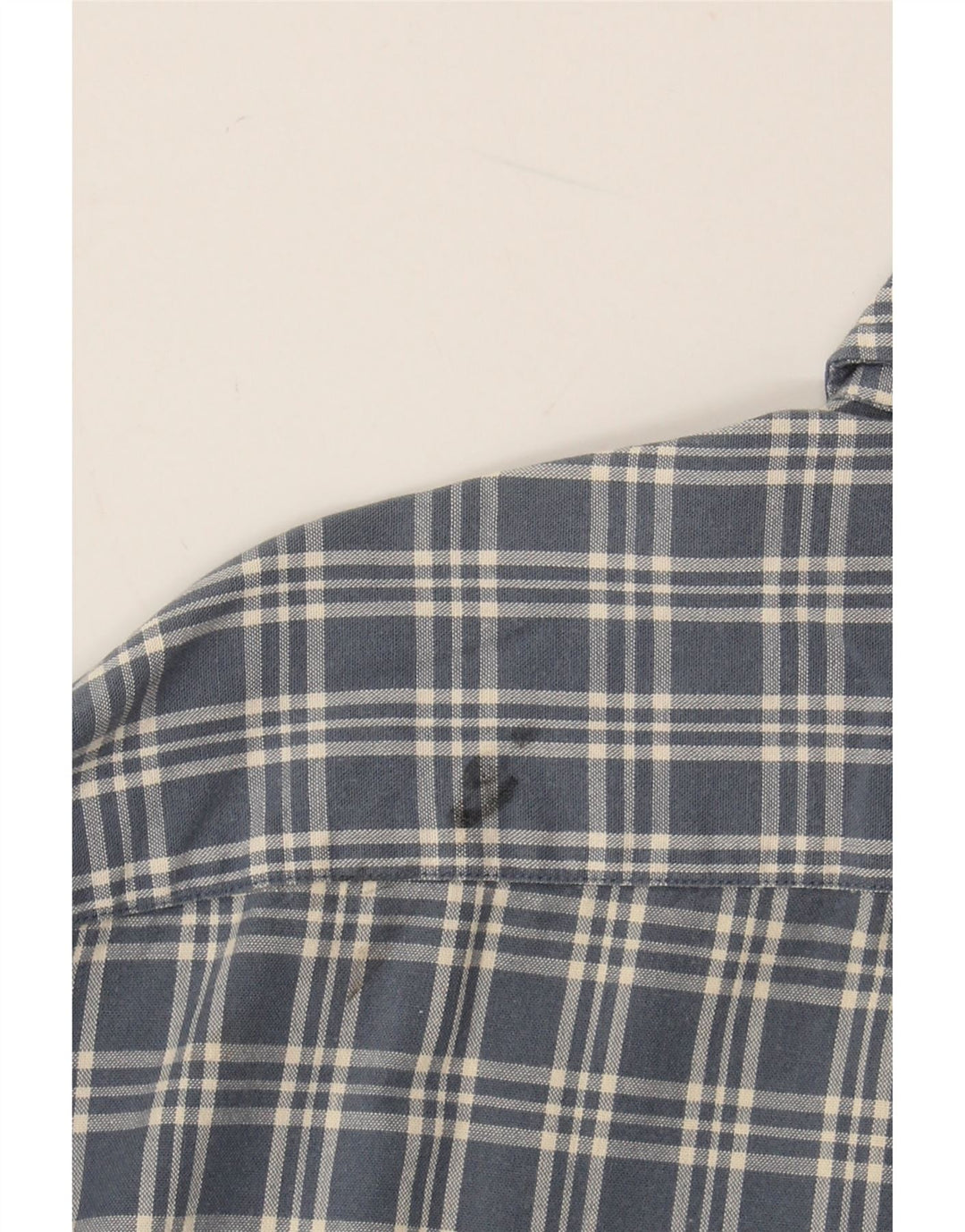 EDDIE BAUER Мужская фланелевая рубашка в клетку синего цвета, хлопок