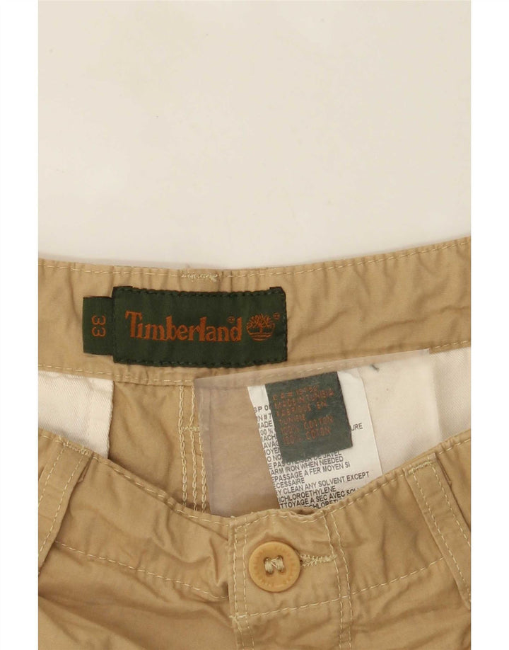 Мужские брюки карго Timberland Bootcut W33 L29, бежевый хлопок