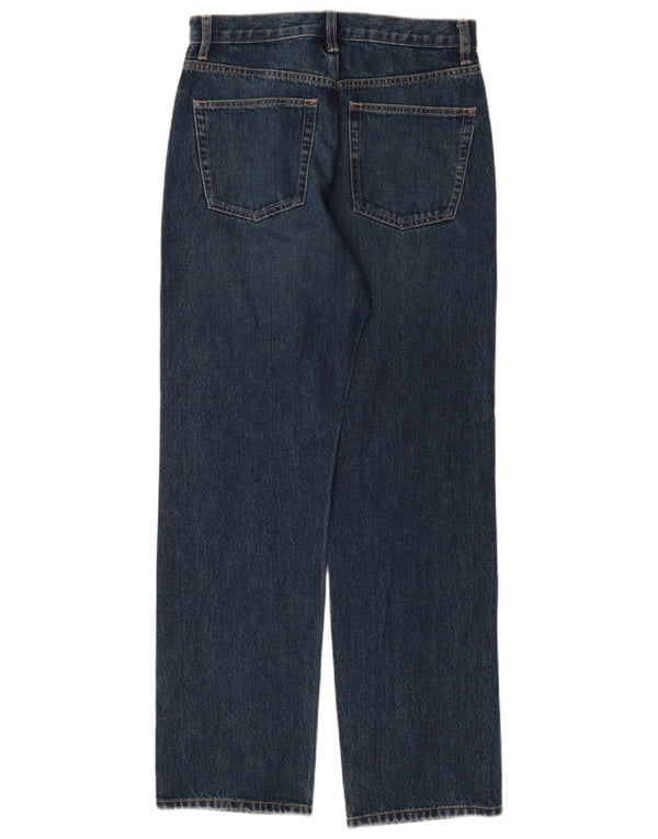 Женские прямые джинсы Topshop Kort W28 L32, синий хлопок