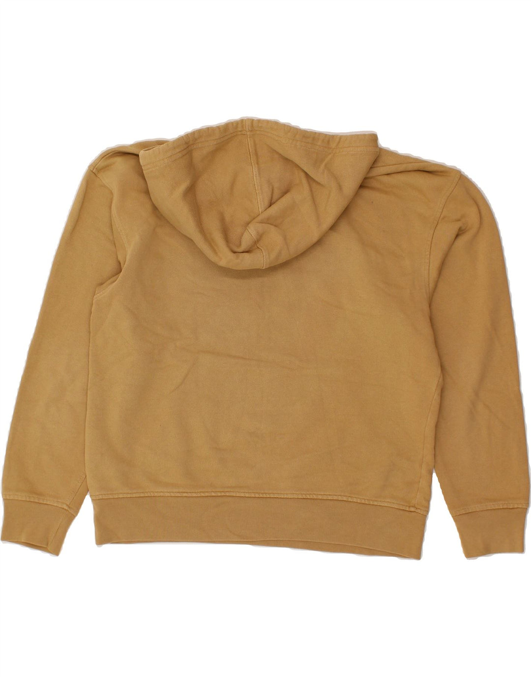 LEVI'S Mens Graphic Hoodie Jumper Small Beige Cotton Vintage Levi's and Second-Hand Levi's from Messina Hembry 