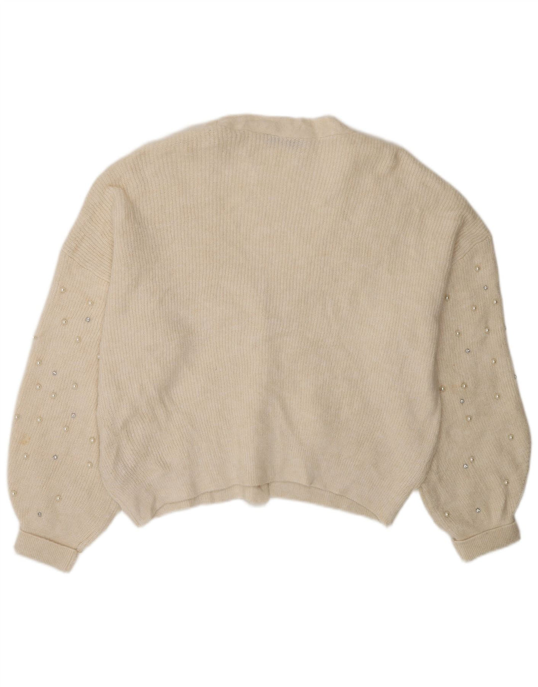 Женский свитер-кардиган оверсайз Marks & Spencer UK 16, большой Off White