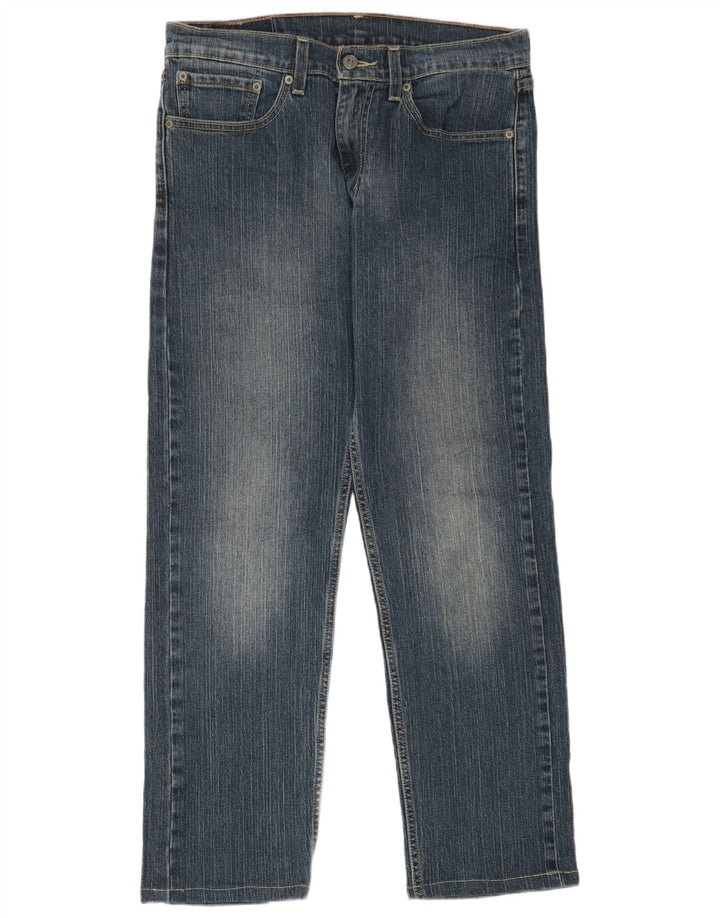 Мужские прямые джинсы Levi's 505 W31 L27 синие, хлопок