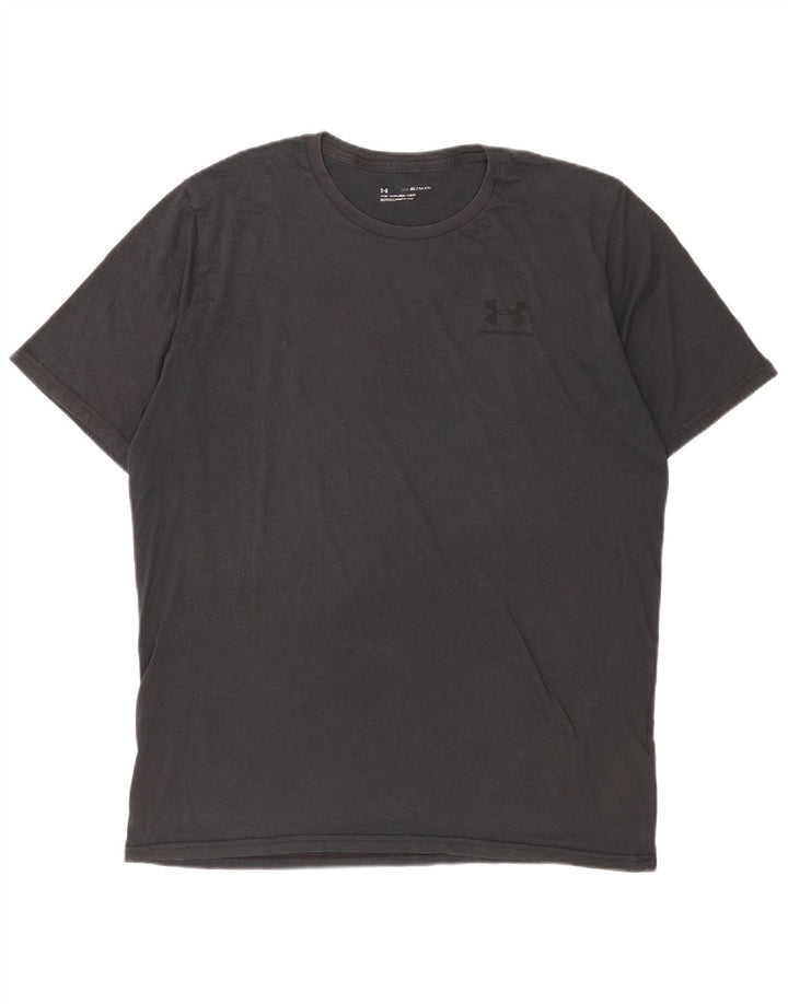 Мужская футболка Under Armour Top 2XL, черный хлопок