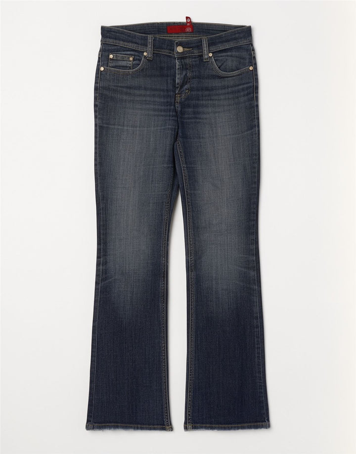 Винтажные женские джинсы Bootcut W27 L31 синие
