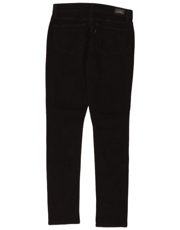 Женские джинсы Levi's 524 Super Low Skinny US 7 Medium W30 L32, черный хлопок