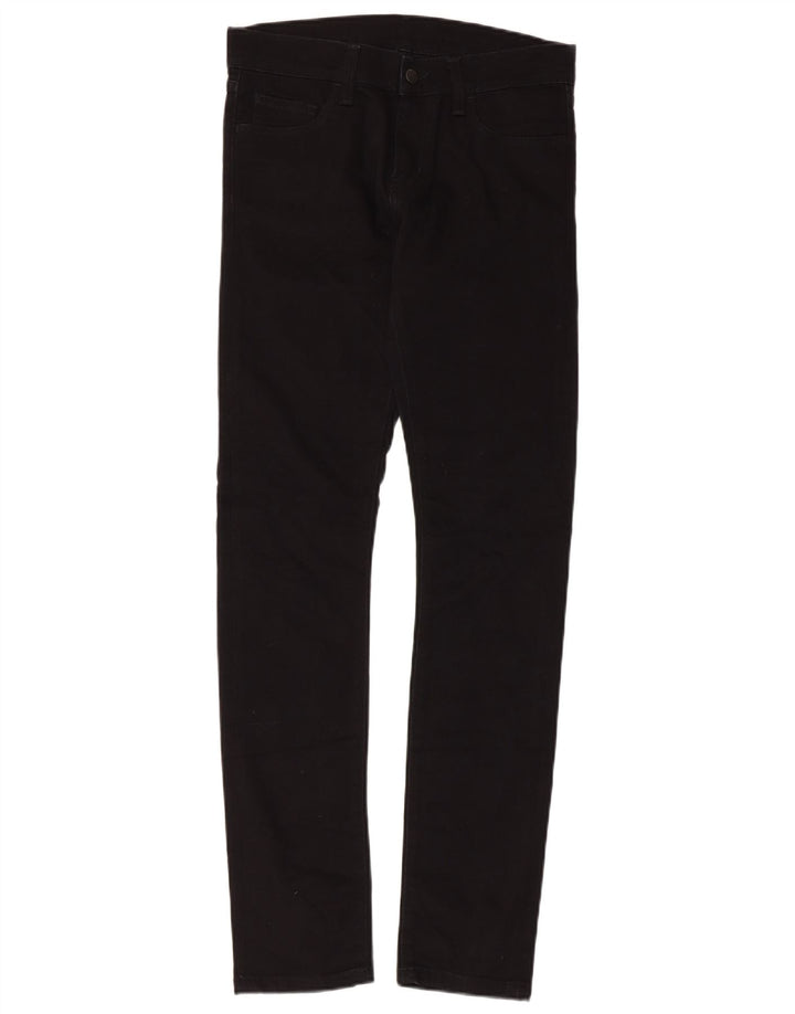 Женские узкие джинсы CARHARTT W28 L32, черный хлопок