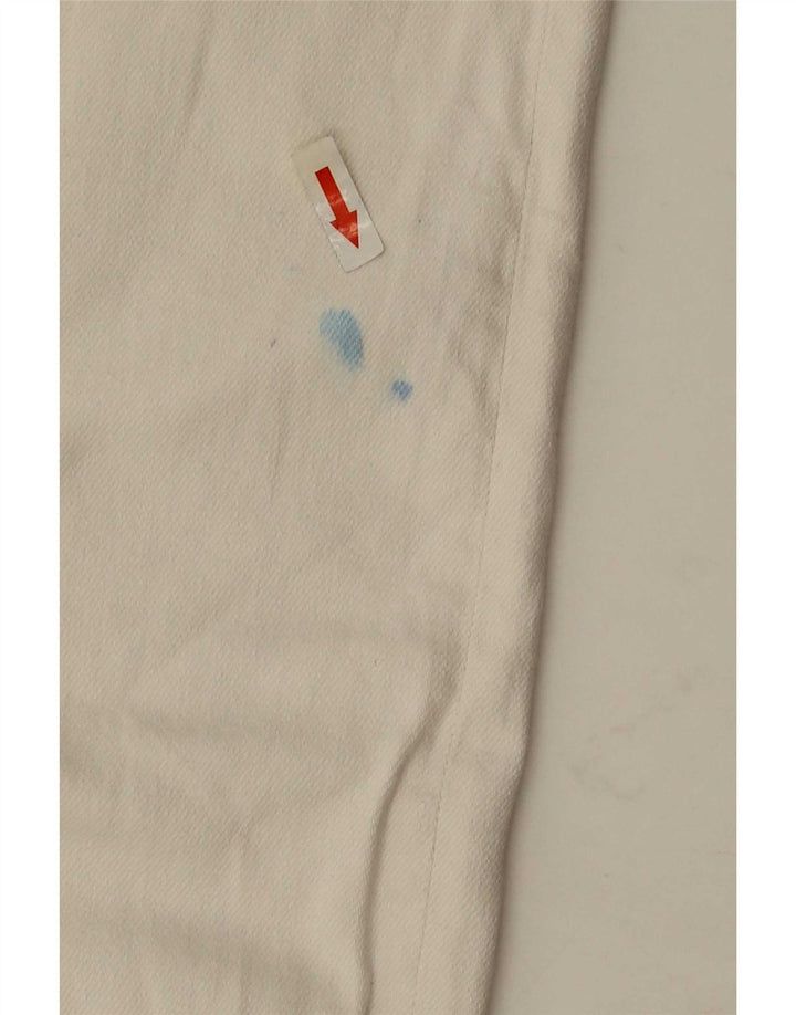 Женские прямые джинсы Zara EU 38, маленькие W28 L26, белые