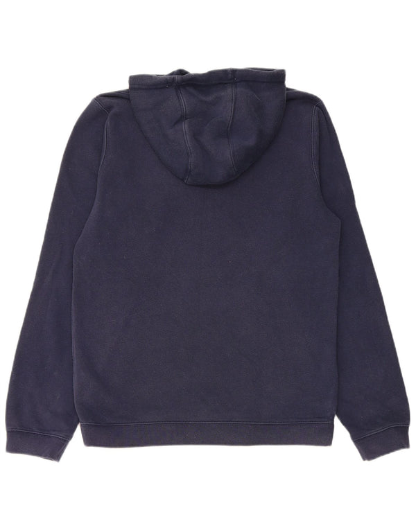 Мужской джемпер с капюшоном Nike, маленький темно-синий, хлопковый