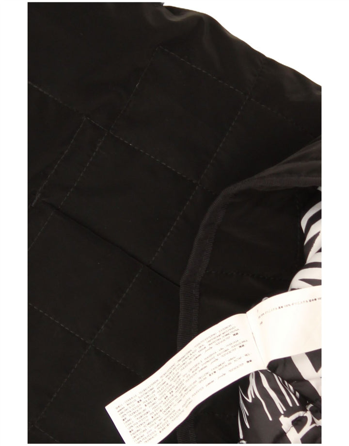 Женское стеганое пуховое пальто Desigual UK 18 XL, черный полиэстер