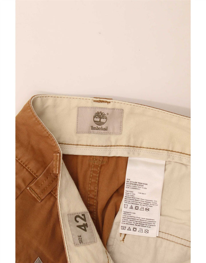 Мужские шорты карго Timberland W42 2XL Коричневые, хлопок