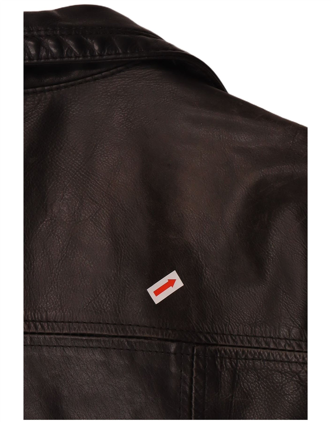 Женская кожаная куртка DAKOTA UK 16, большая черная кожаная классика