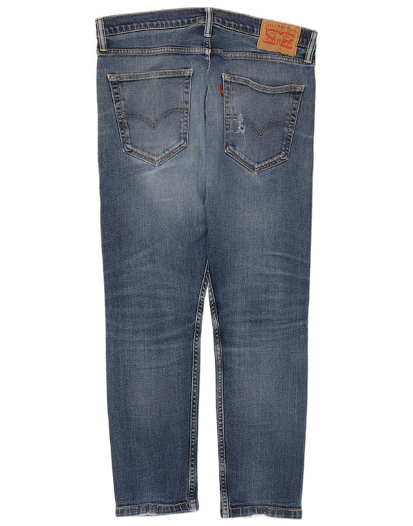 Мужские зауженные джинсы Levi's 512 W36 L27, синий хлопок