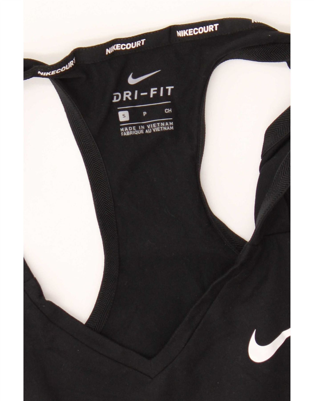 Женский жилет Nike Dri Fit Top UK 8, маленький черный