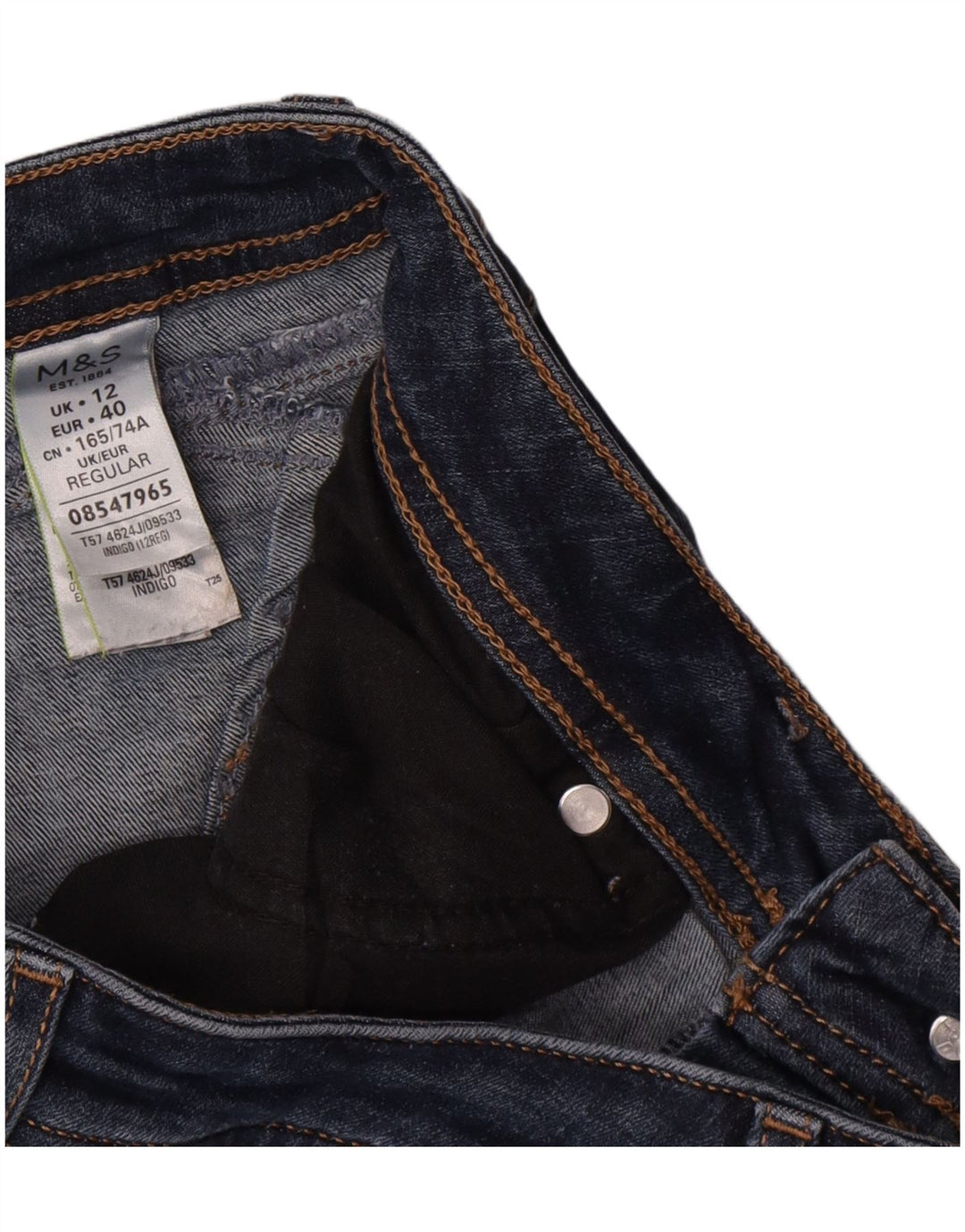 Женские джинсы Marks & Spencer Per Una Slim UK 12 Medium W32 L30 Темно-синие