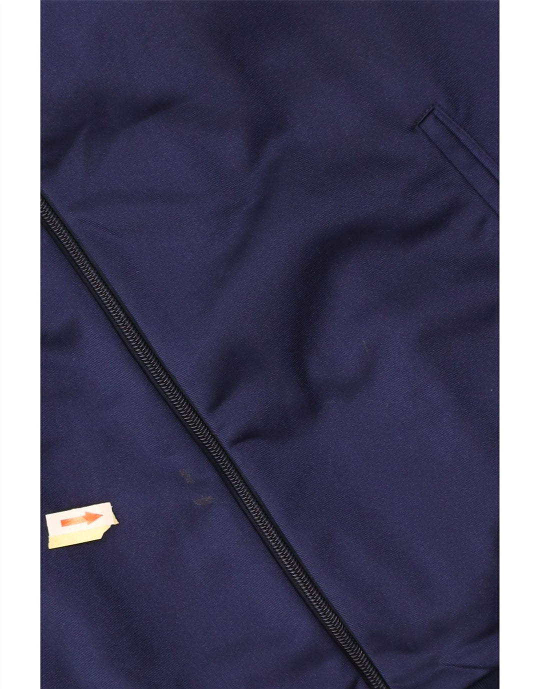 Мужская спортивная куртка с графическим рисунком ASICS, большая темно-синяя полиамидная куртка