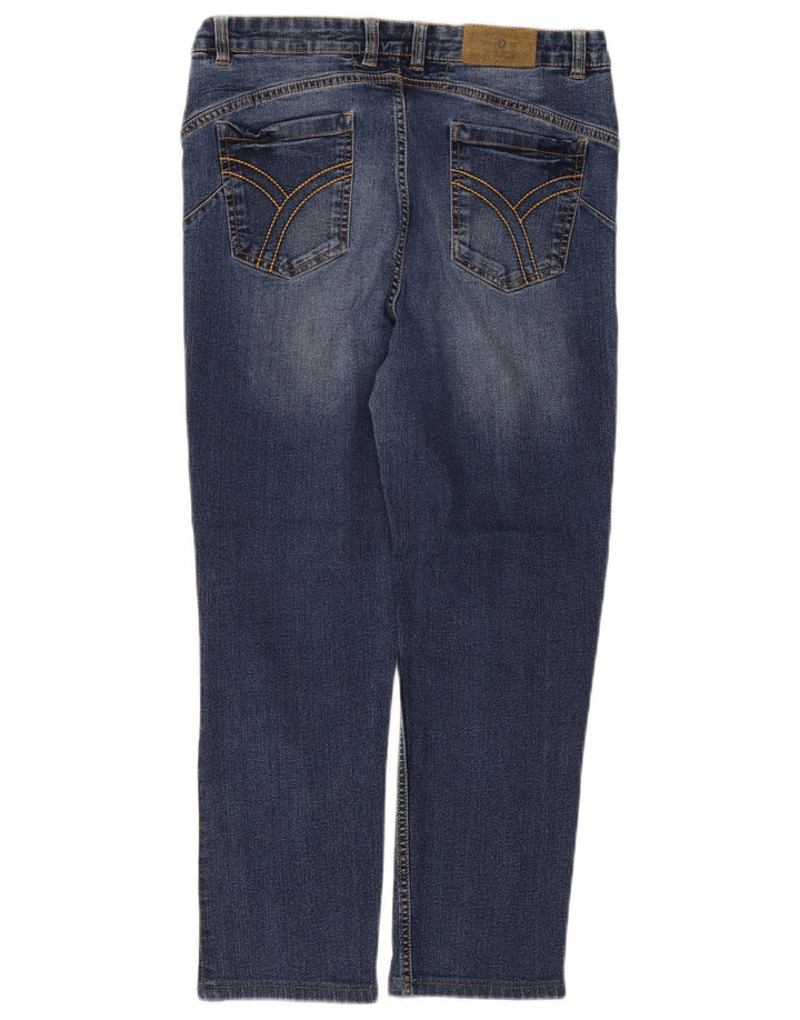 Женские укороченные джинсы Dack's EU 46 XL W34 L25, синий хлопок