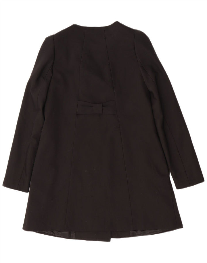 Женское двубортное пальто Zara UK 6 XS, черный полиэстер