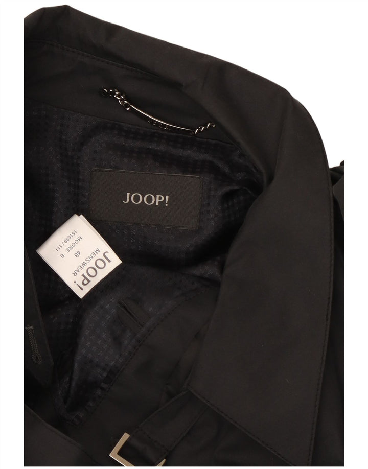 Мужской тренч Joop IT 48 Medium Black Cotton