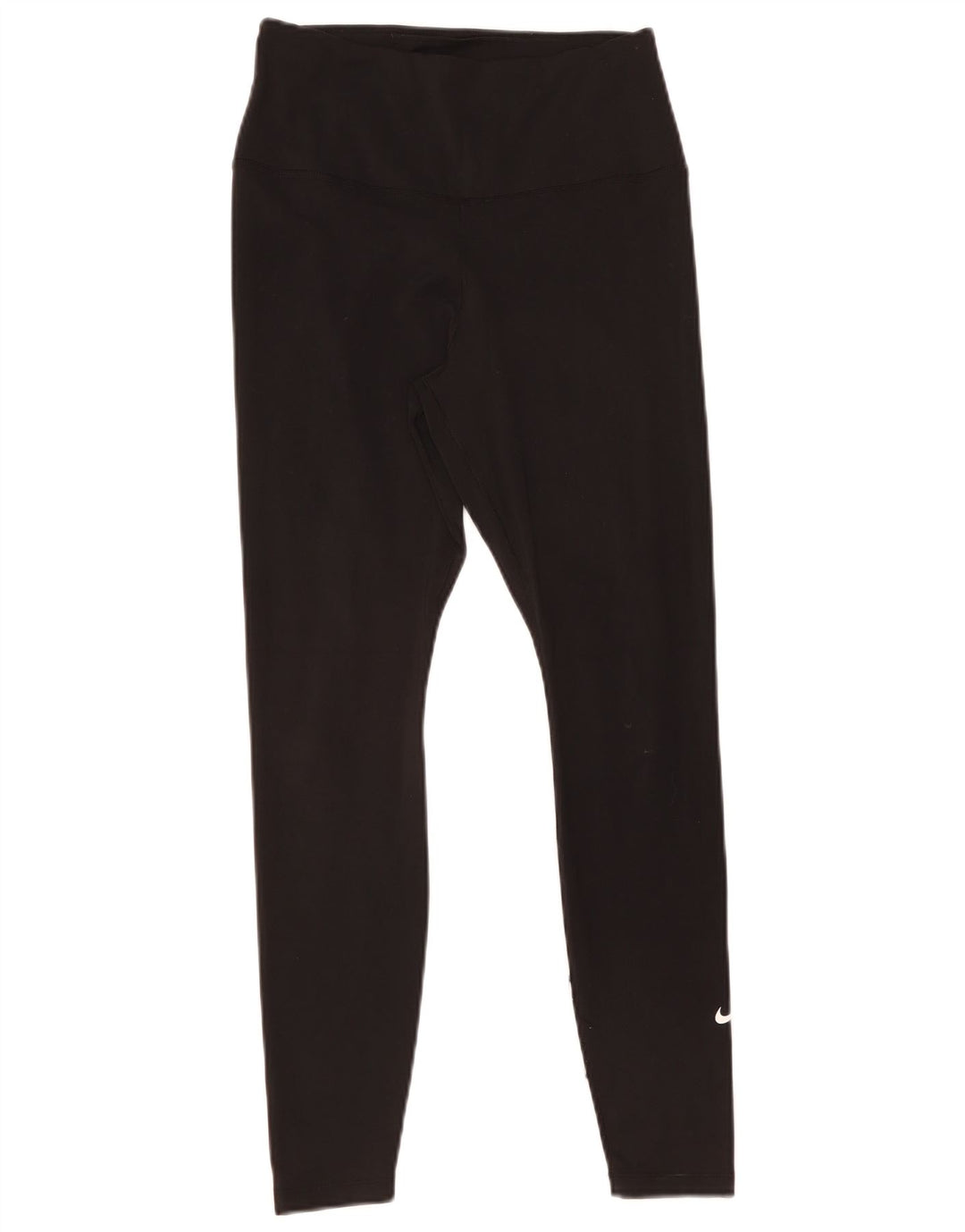 Женские леггинсы Nike Dri Fit UK 12, средний черный полиэстер