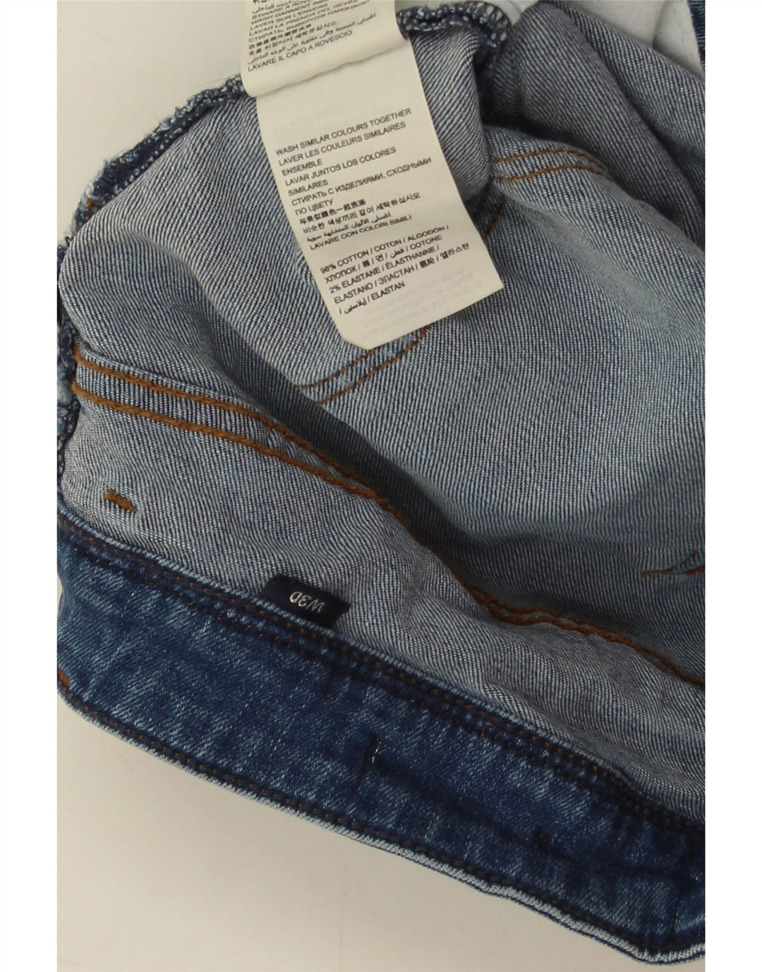 SUPERDRY Женские джинсовые шорты W30, средний синий хлопок