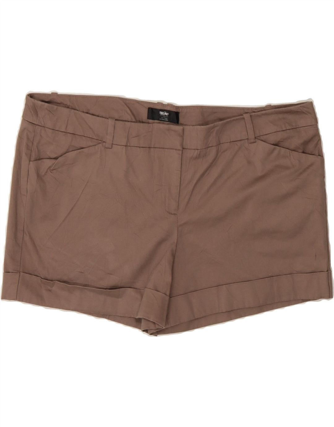 MOSSIMO Womens Casual Shorts US 18 XL W40  Brown Cotton Vintage Mossimo and Second-Hand Mossimo from Messina Hembry 