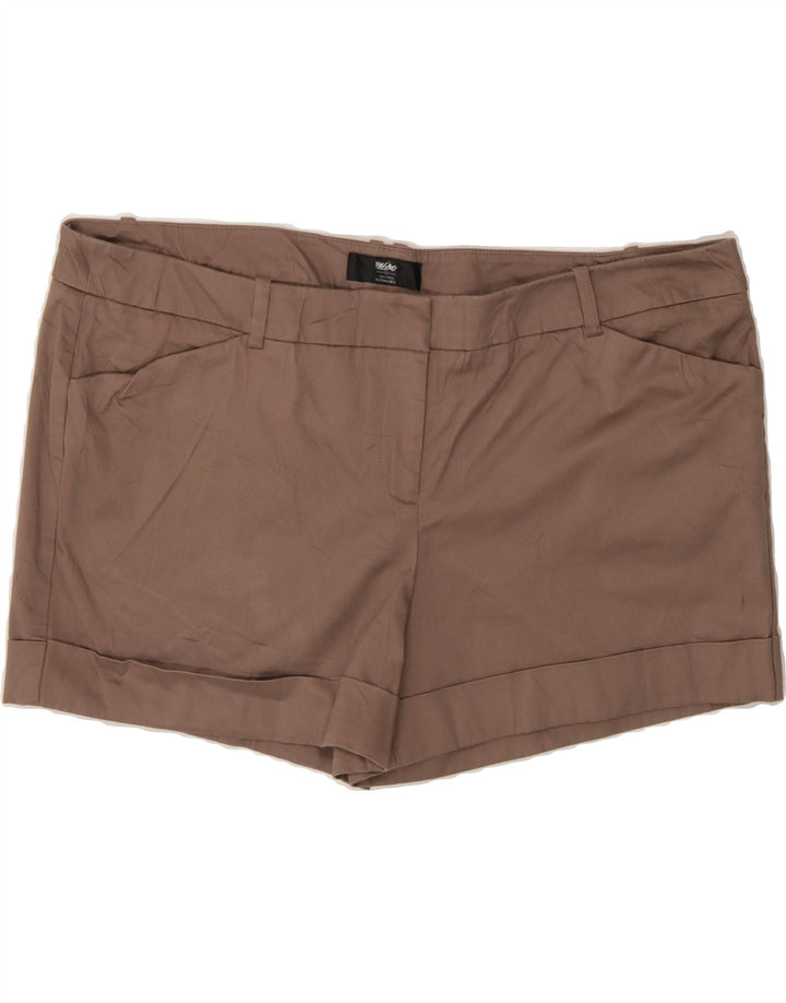 MOSSIMO Womens Casual Shorts US 18 XL W40  Brown Cotton Vintage Mossimo and Second-Hand Mossimo from Messina Hembry 