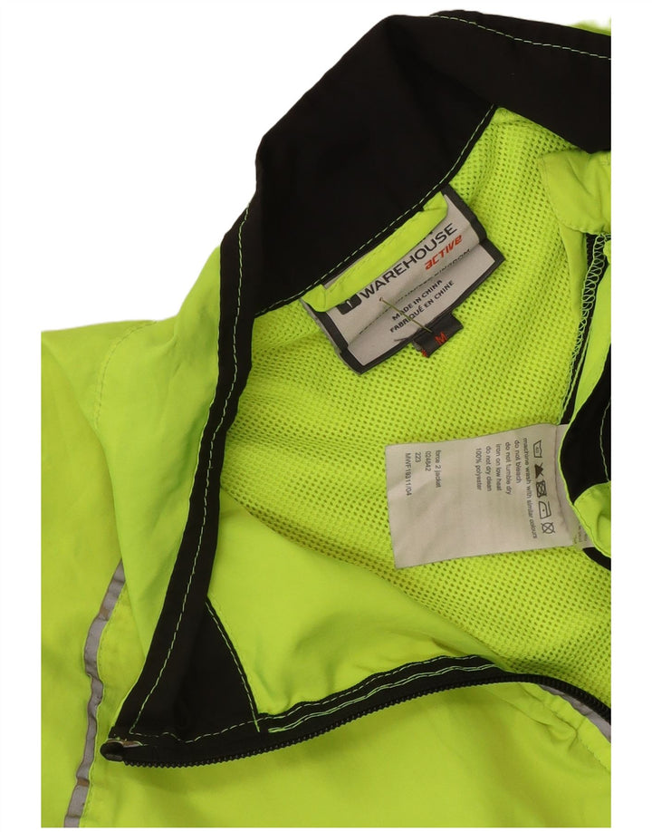 Мужская дождевик Mountain Warehouse UK 38, средний желтый цвет с цветными блоками