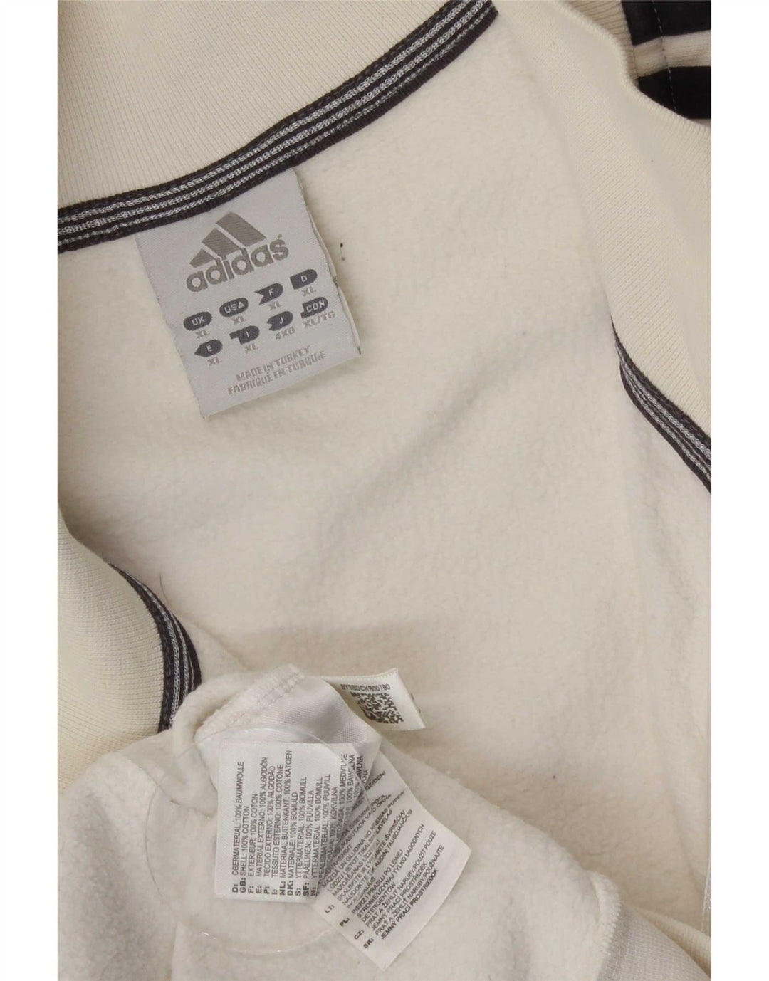 Мужской спортивный костюм Adidas Top Jacket XL Off White Cotton