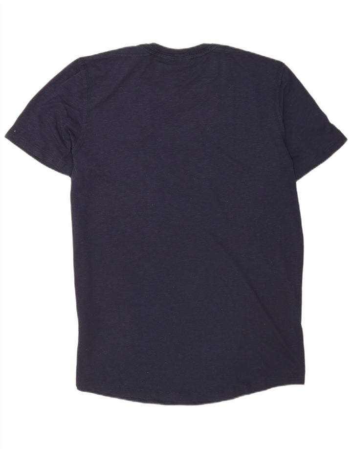 Мужская футболка Jack & Jones Top XL темно-синего цвета из полиэстера
