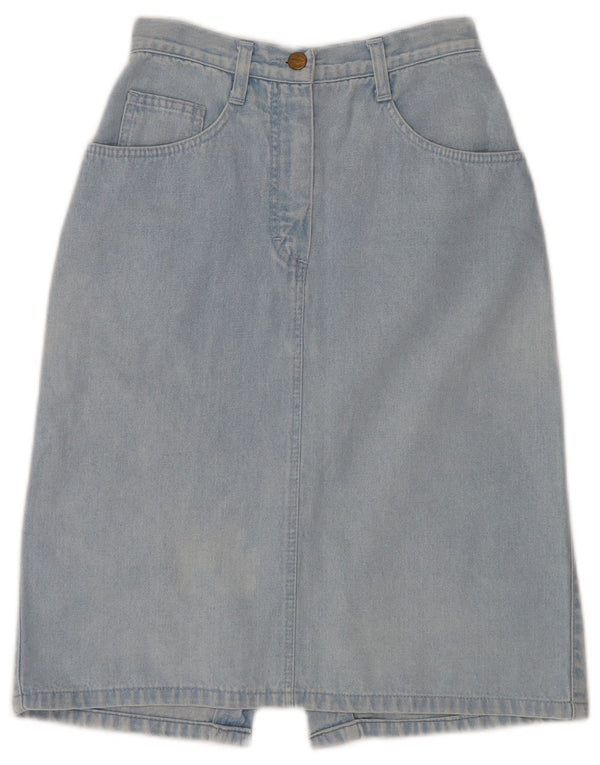 Женская джинсовая юбка Trussardi W24 XS синяя