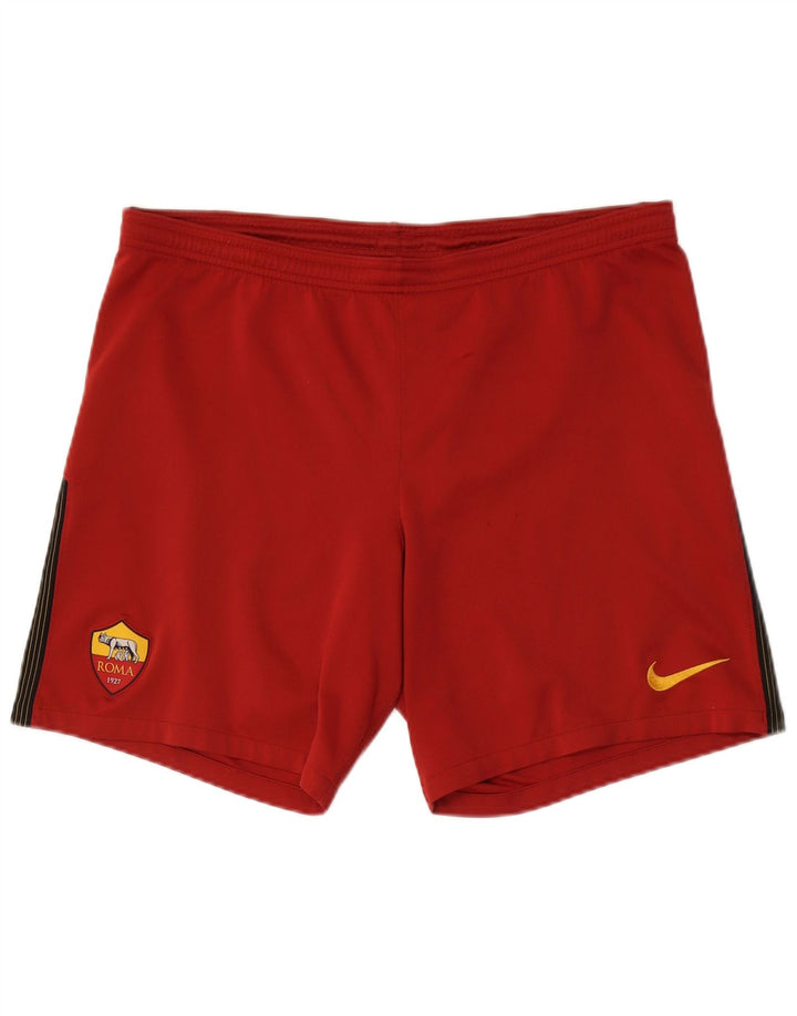 Мужские спортивные шорты Nike Dri Fit, большие бордовые