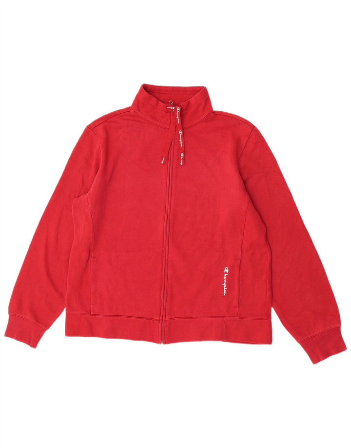 Женский спортивный костюм Champion, верхняя куртка UK 20, 2XL, красный хлопок