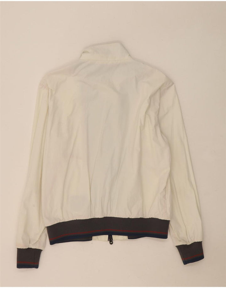 Мужская куртка-бомбер Refrigiwear, размер 56, 2XL, кремовый полиамид с цветными блоками белого цвета