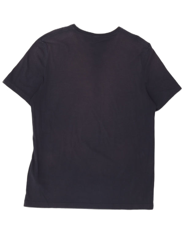 Мужская футболка Hugo Boss Top XL Темно-синяя, хлопок