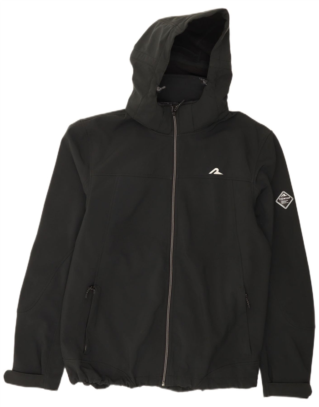 Мужская ветровка Rodeo с капюшоном UK 42 XL, черный полиэстер