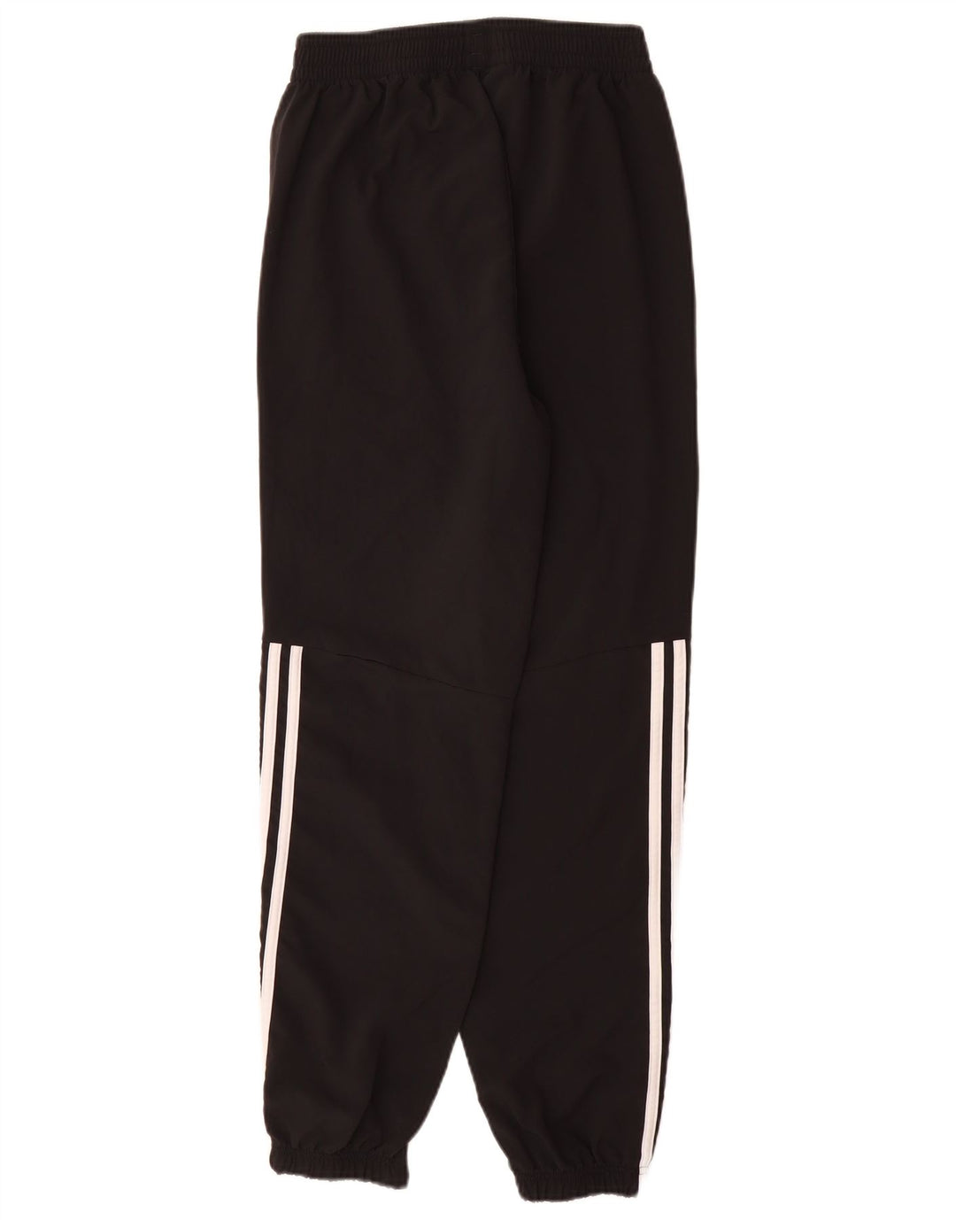 ADIDAS Boys Tracksuit Trousers Joggers 13-14 Years  Black Polyester