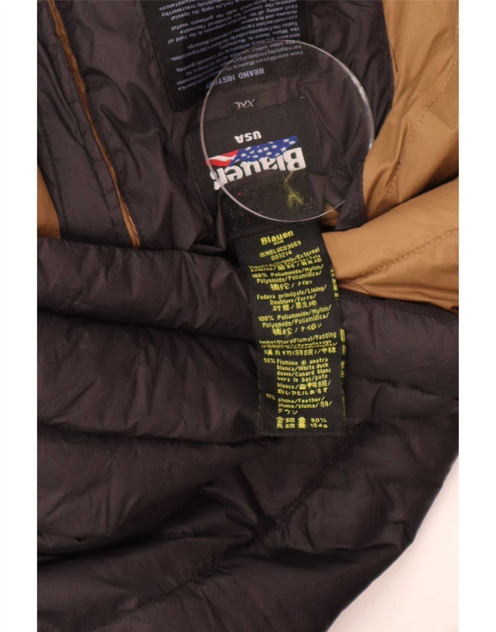 Мужская стеганая куртка Blauer UK 44 2XL Черный Полиамид