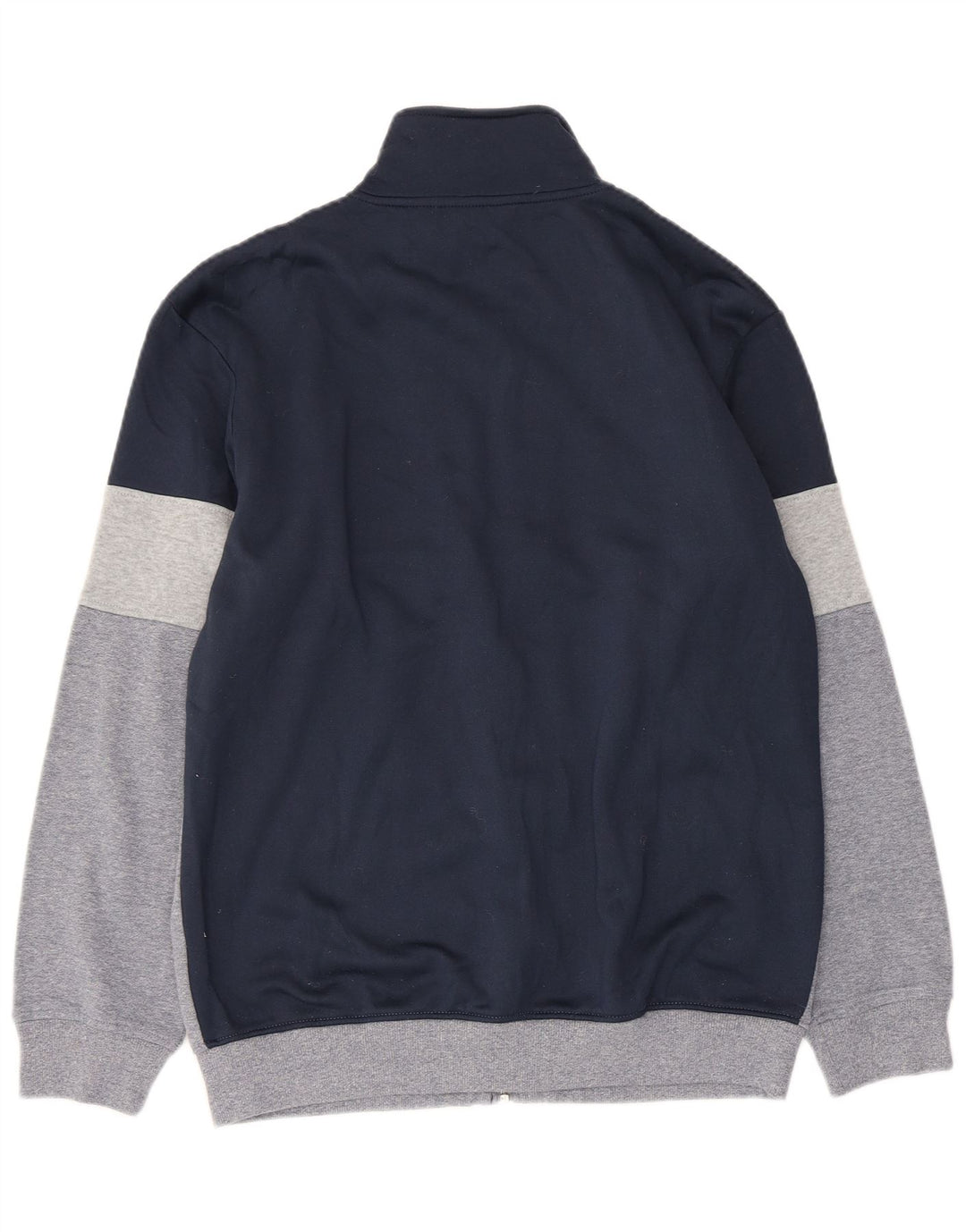 Мужская спортивная куртка Superga, большая серая хлопковая куртка с цветными блоками