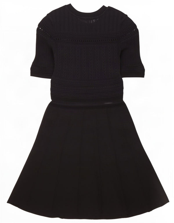 Женское платье-джемпер Zara UK 14, большое черное
