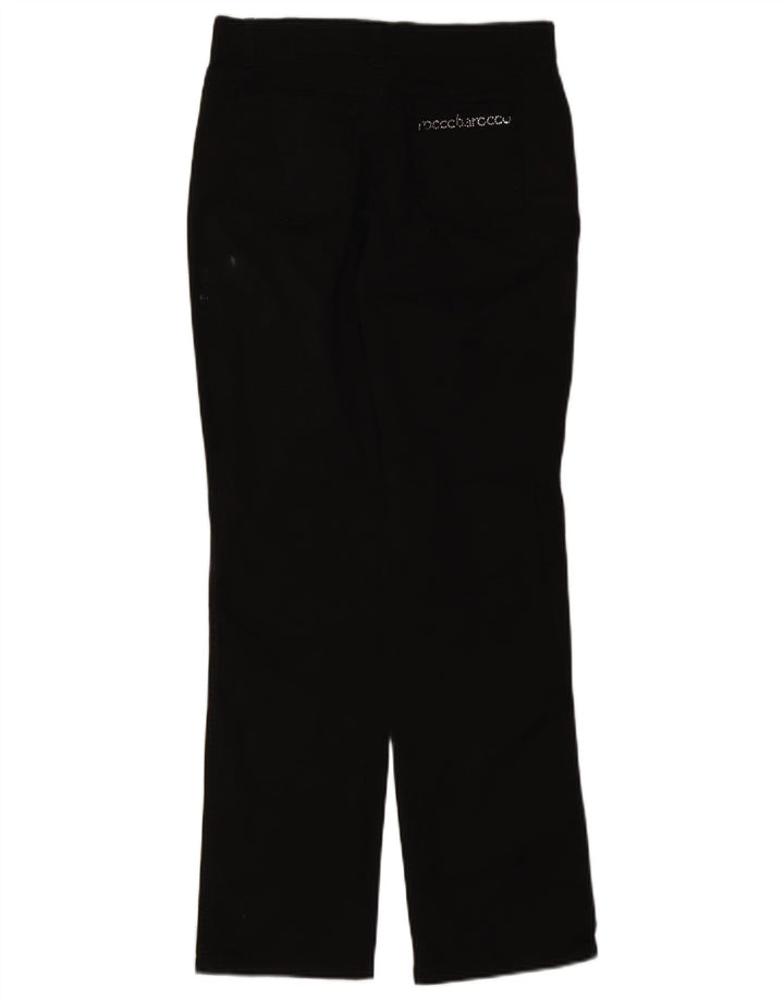 Женские прямые джинсы Roccobarocco W27 L30 черные